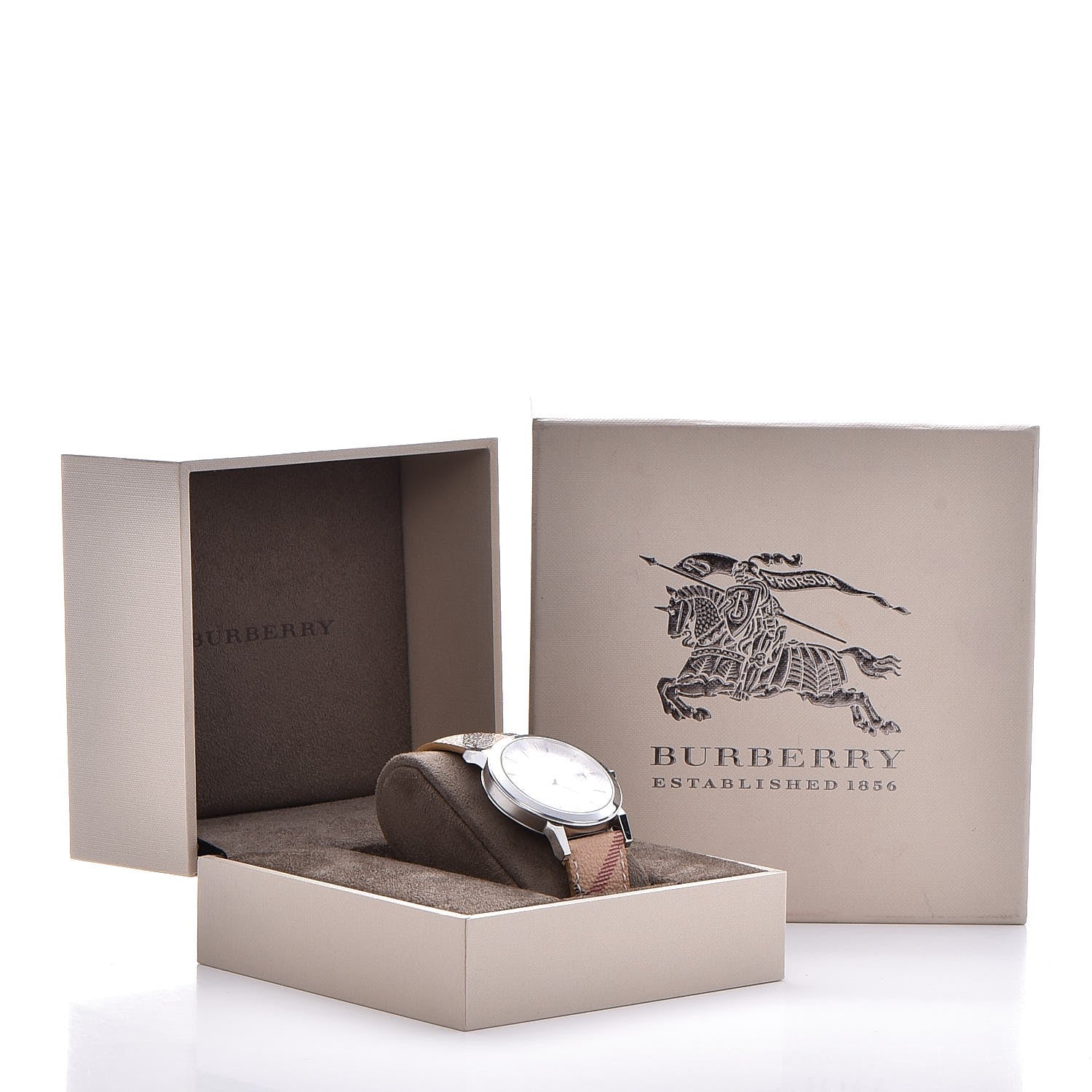 Burberry Stainless Steel Calfskin 38mm The City Quartz Watch BU9025 6 of 10