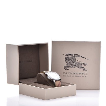 Burberry Stainless Steel Calfskin 38mm The City Quartz Watch BU9025 6 of 10