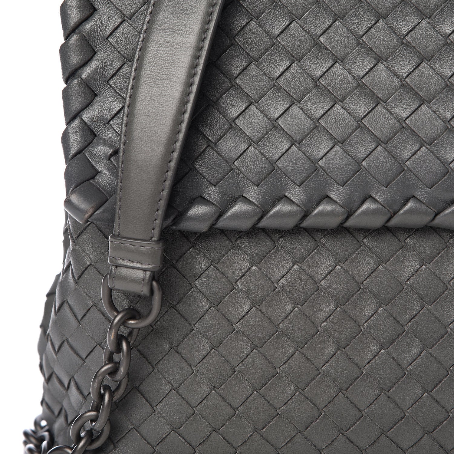 Bottega Veneta Nappa Intrecciato Large Olimpia Bag Light Grey 15 of 15