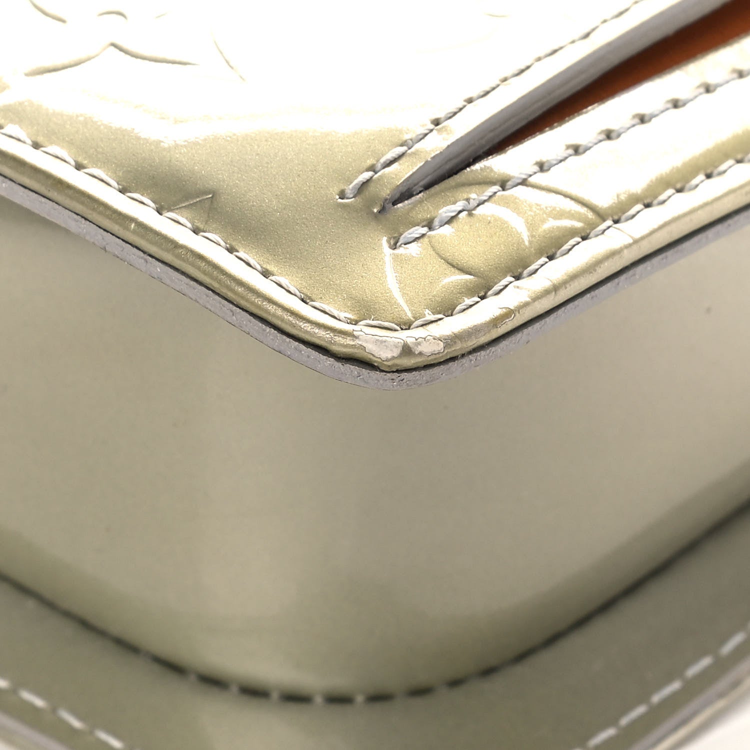 Louis Vuitton Vernis Mott Beige 7 of 15