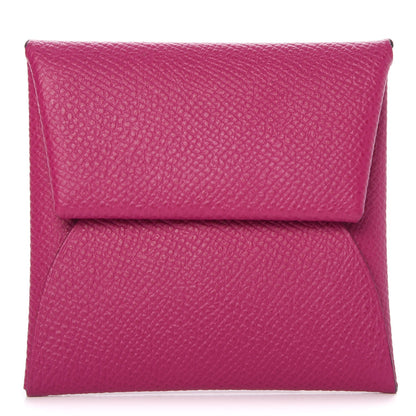 Hermes Epsom Bastia Coin Purse Rose Pourpre 1 of 8