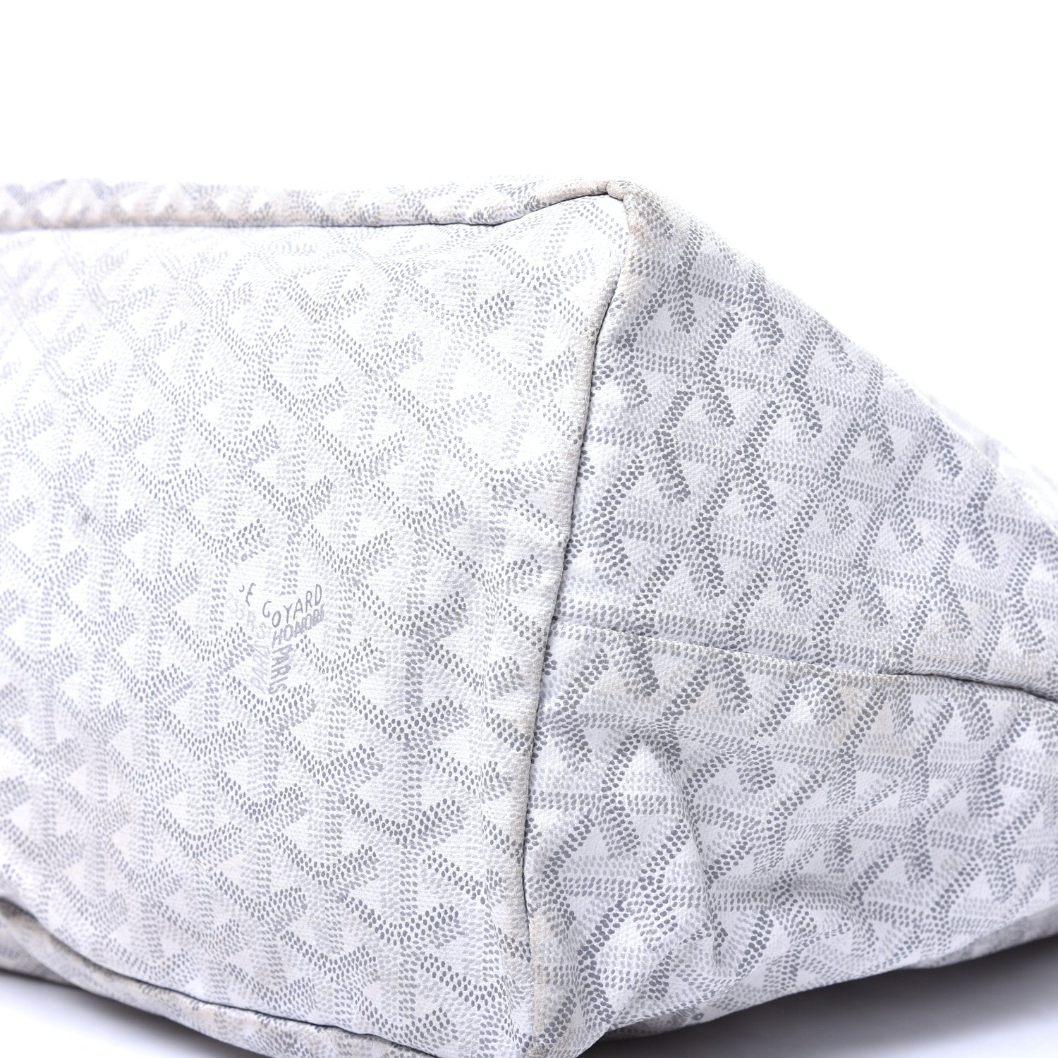 Goyard Goyardine Saint Louis GM White 7 of 8