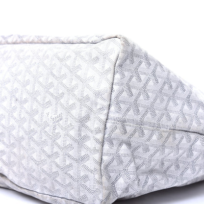 Goyard Goyardine Saint Louis GM White 7 of 8