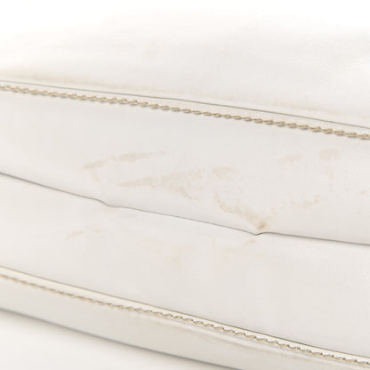 Bottega Veneta Smooth Lambskin Braided Hobo White 8 of 12