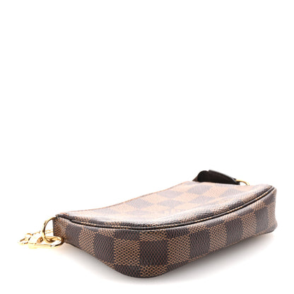 Louis Vuitton Damier Ebene Mini Pochette Accessories 4 of 8
