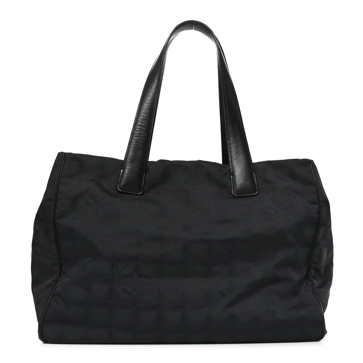 Chanel Nylon Medium Travel Tote Black 1 of 10