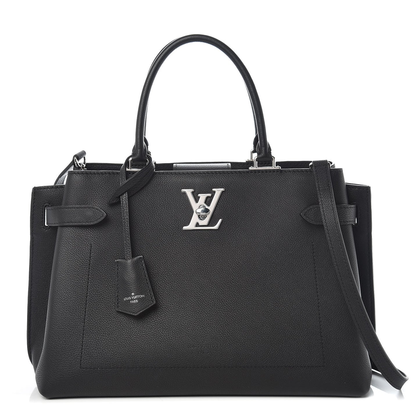Calfskin Lockme Day Black