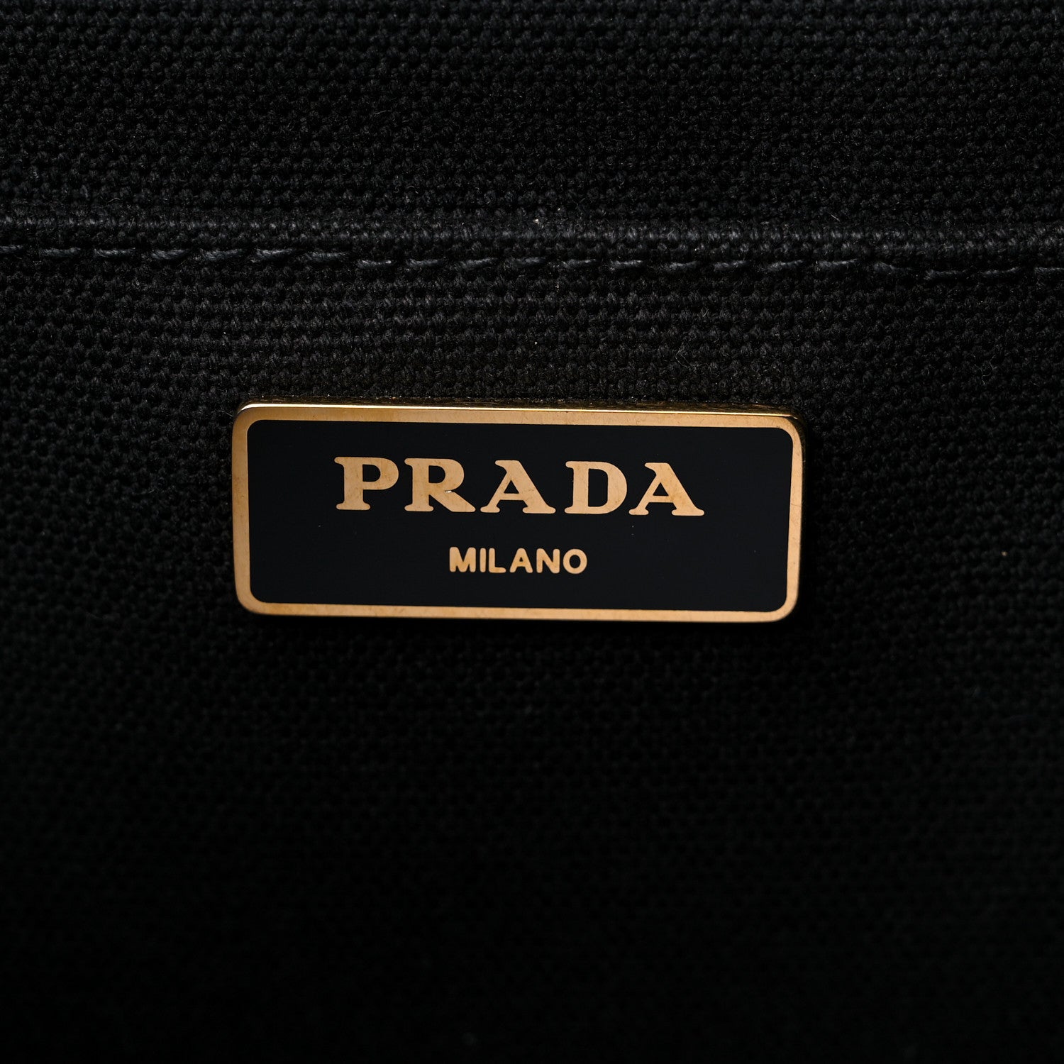 Prada Canapa Small Logo Tote Black 6 of 15