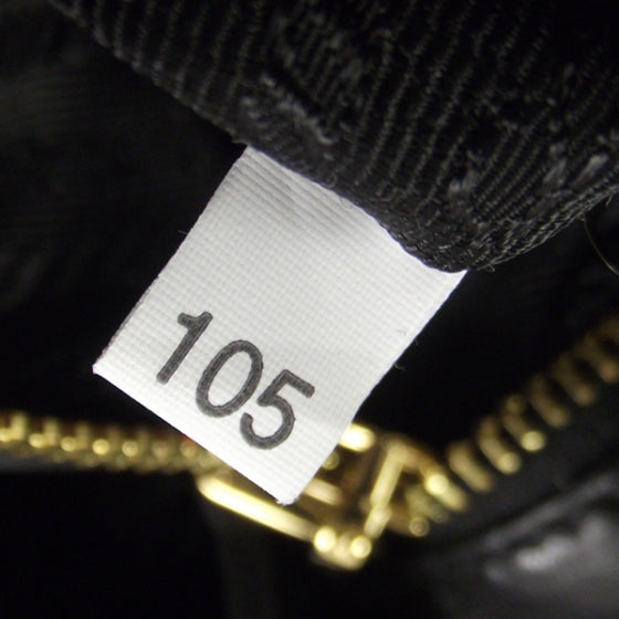 Prada Nappa Dressy Gaufre Tote Black 11 of 11