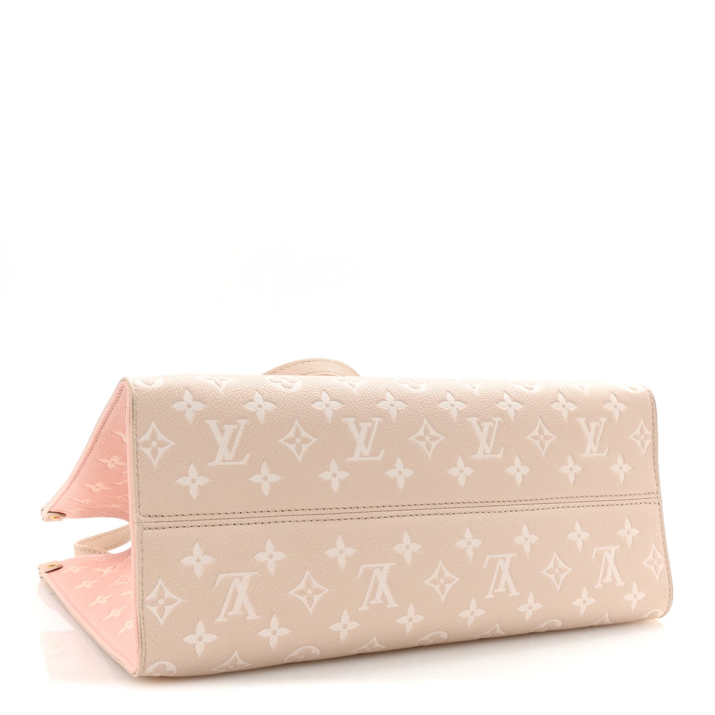 Empreinte Monogram Spring In The City Onthego MM Beige Pink Yellow