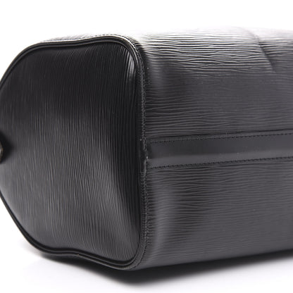 Louis Vuitton Epi Speedy 25 Black 8 of 14