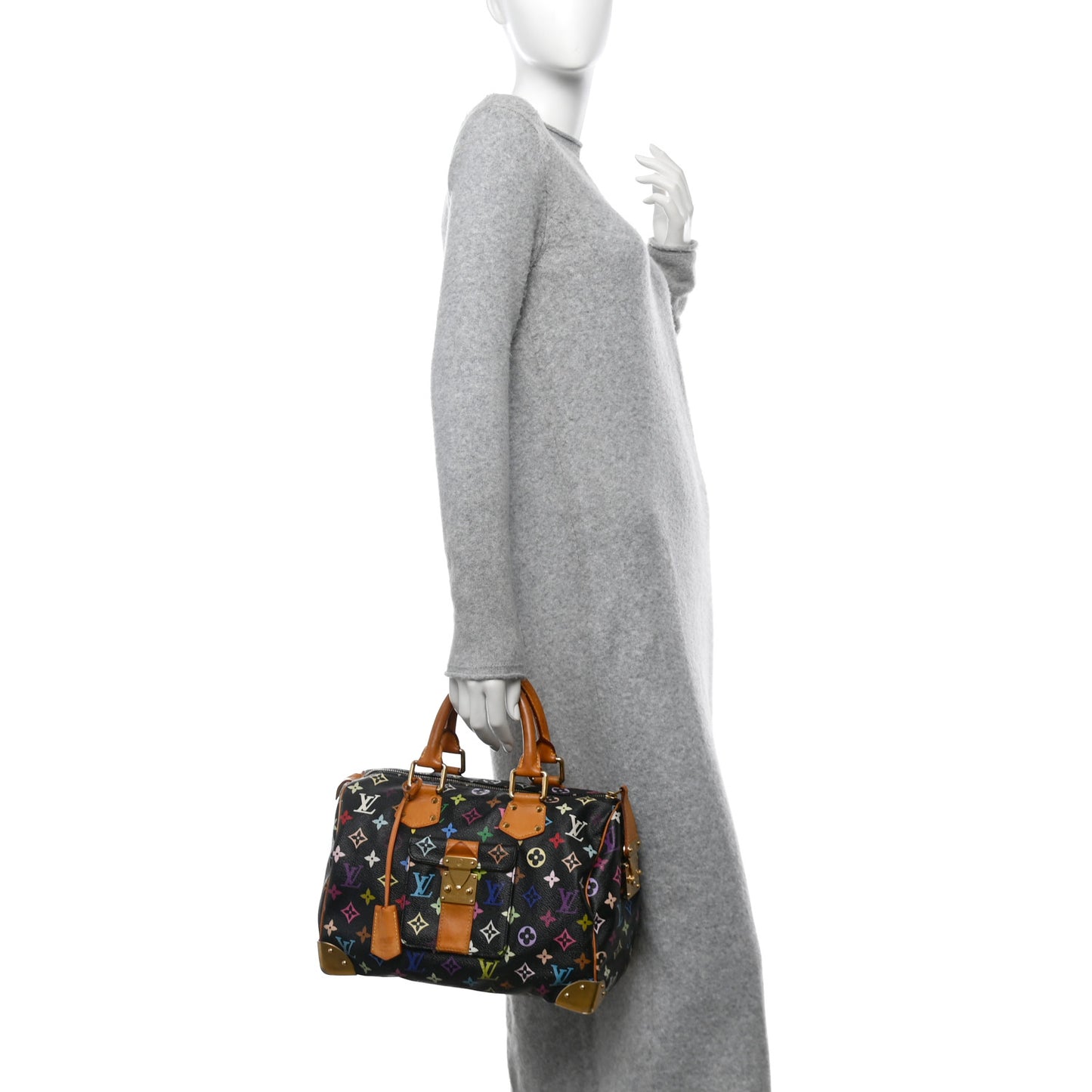 Monogram Multicolor Speedy 30 Black