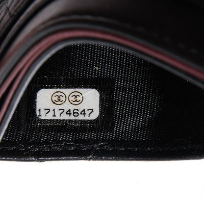 Chanel Lambskin Quilted Card Holder Black 8 of 8
