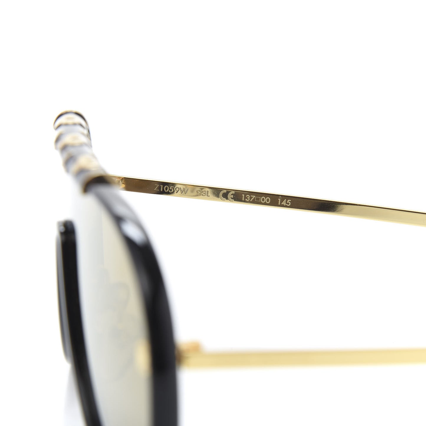 Acetate Mascot Sunglasses Z1059W Black