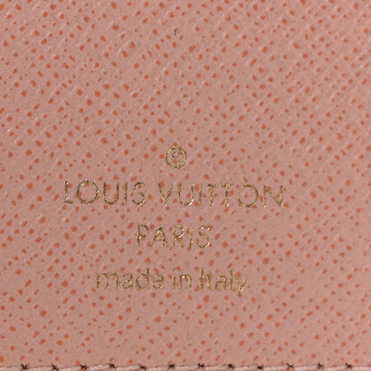 Louis Vuitton Damier Azur Victorine Wallet Rose Ballerine 6 of 9