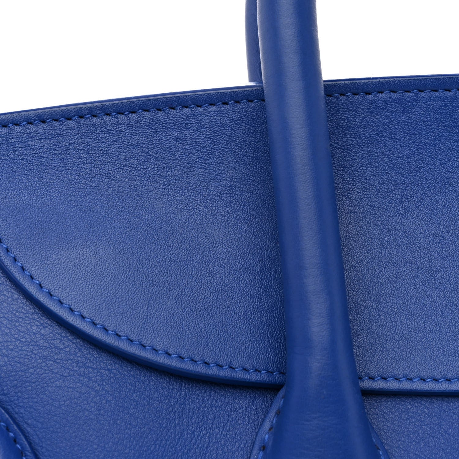 Alexander McQueen Sweet Calfskin Small Heroine 30 Blue 9 of 10