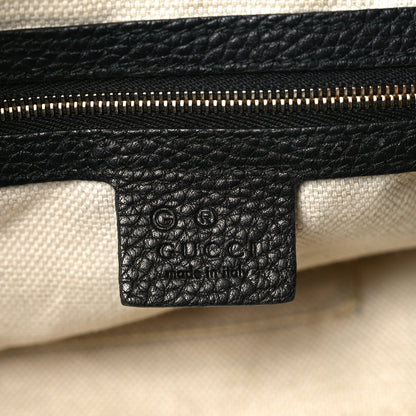 Gucci Pebbled Calfskin Large Soho Hobo Black 6 of 12
