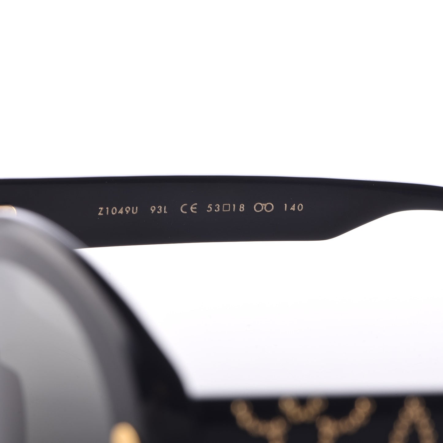 Studded La Piscine Sunglasses Z1049U Black