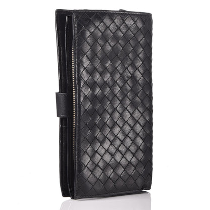 Bottega Veneta Nappa Intrecciato Continental Wallet Black 5 of 15