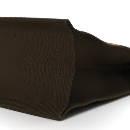 Saint Laurent Linen Calfskin Rive Gauche North South Tote Khaki 9 of 9
