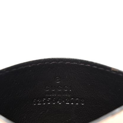 Gucci Calfskin GG Tennis Embossed Card Holder Mystic White 6 of 6