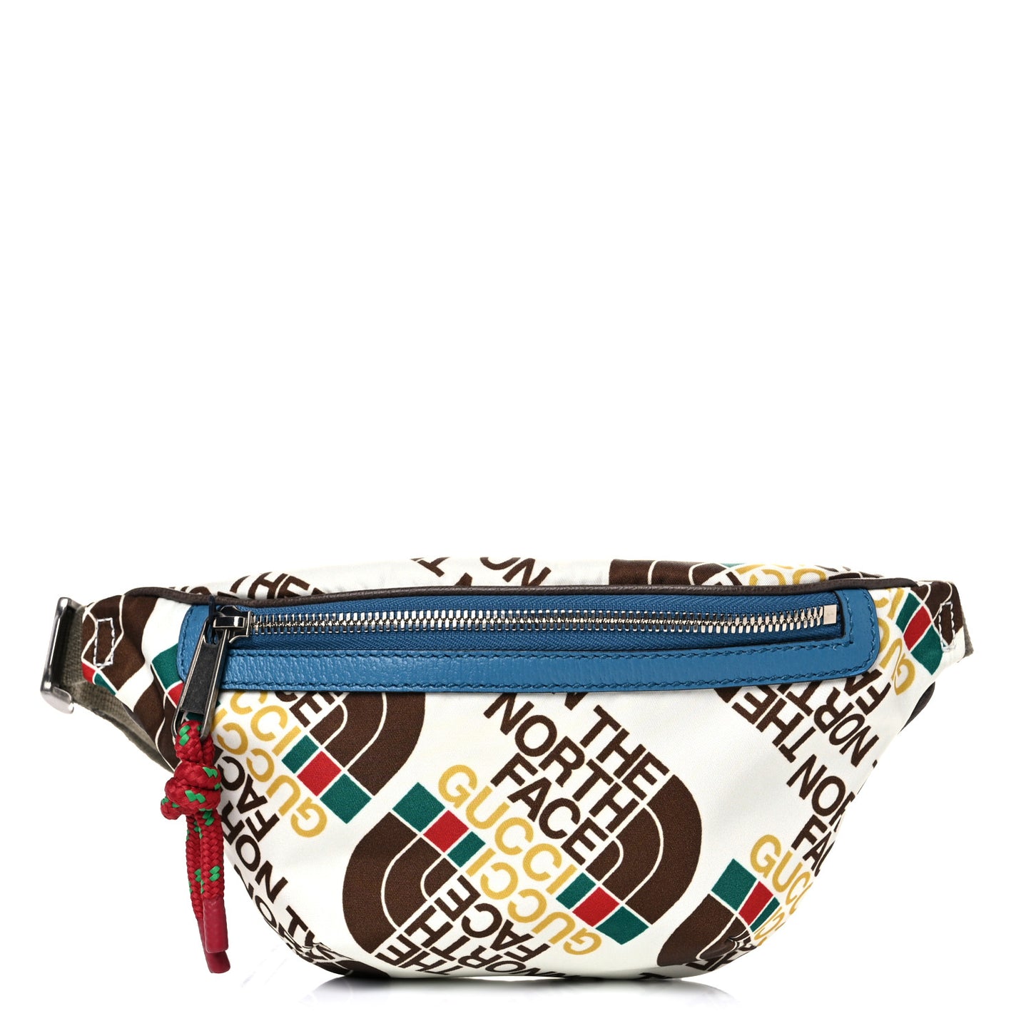 X THE NORTH FACE Econyl Nylon Belt Bag White Sky Blue