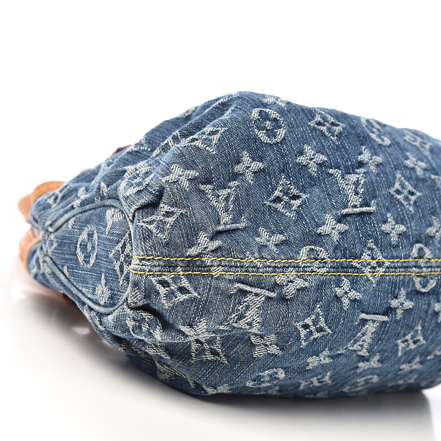 Louis Vuitton Monogram Denim Pleaty Blue 7 of 9