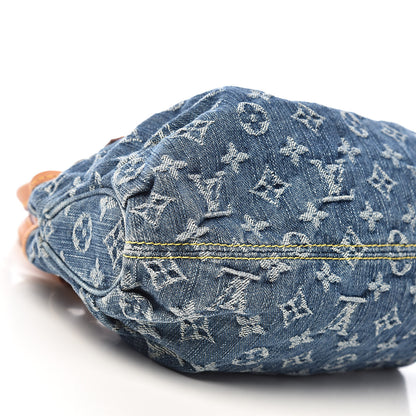 Louis Vuitton Monogram Denim Pleaty Blue 7 of 9