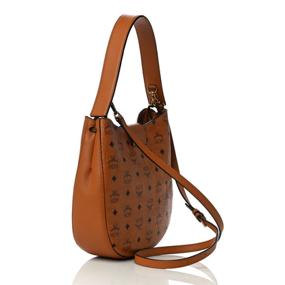 MCM Visetos Medium Patricia Hobo Cognac 2 of 9