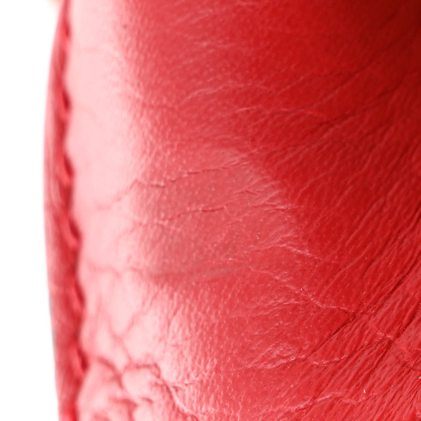 Calfskin Medium Marcie Satchel Tan Plaid Red