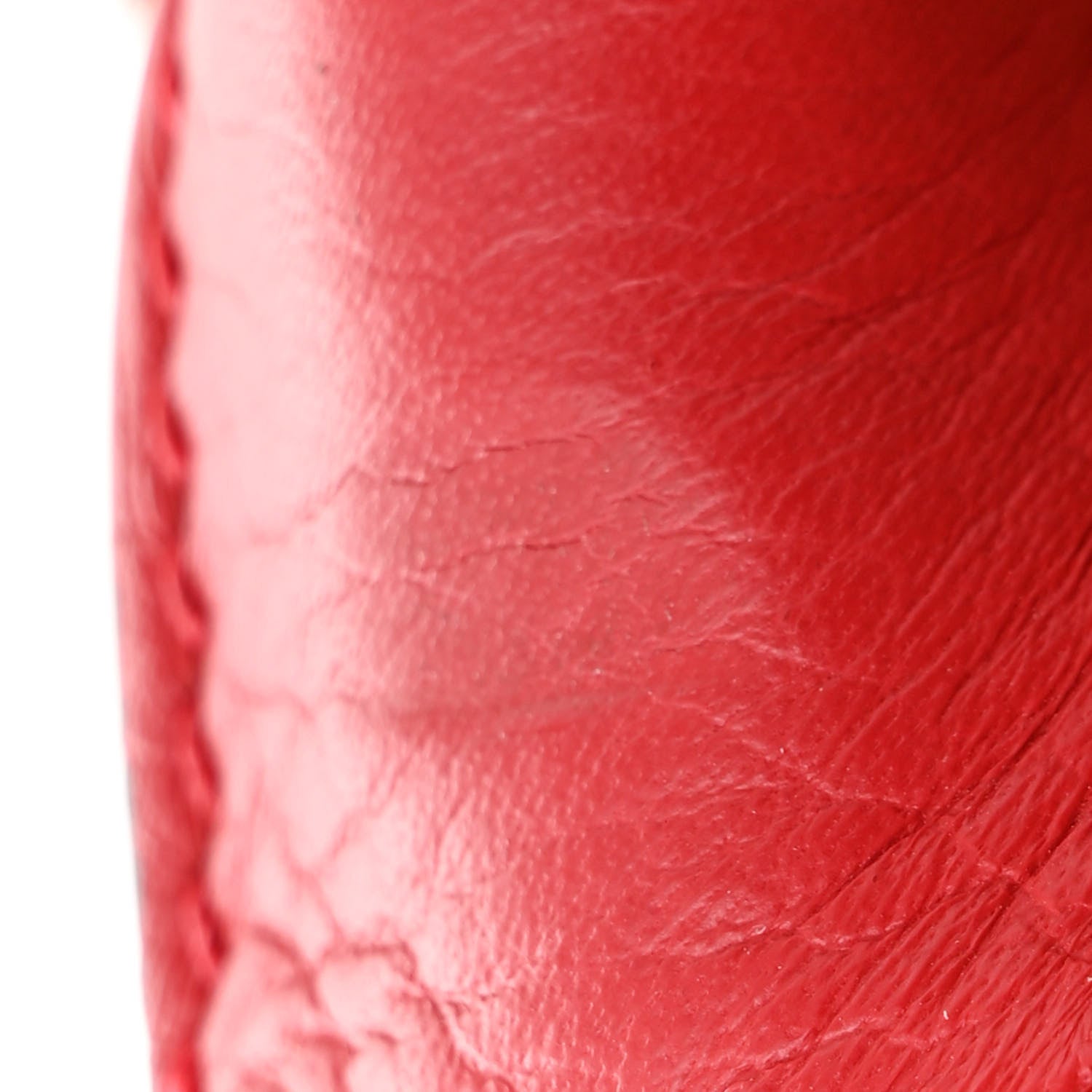 Chloe Calfskin Medium Marcie Satchel Tan Plaid Red 15 of 21