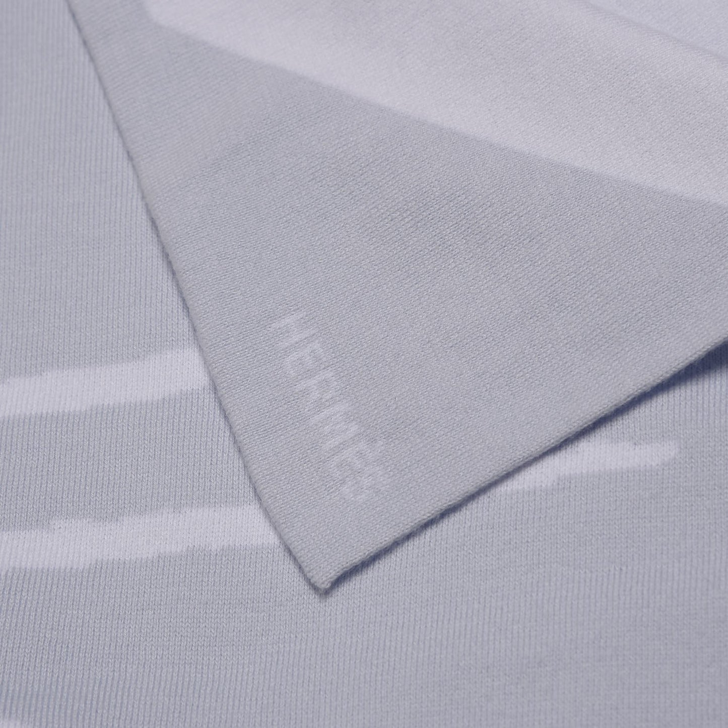 Cotton Adada Knit Baby Blanket Bleu Glacier