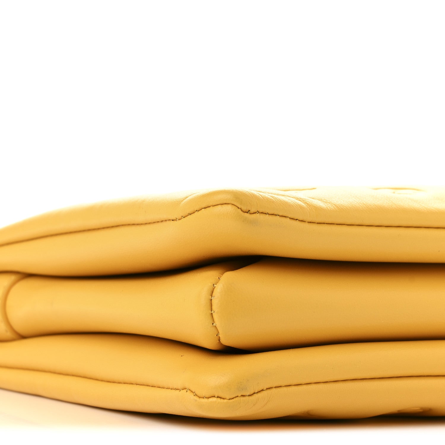 Louis Vuitton Lambskin Embossed Monogram Coussin PM Sunflower 8 of 12