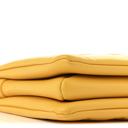 Louis Vuitton Lambskin Embossed Monogram Coussin PM Sunflower 8 of 12