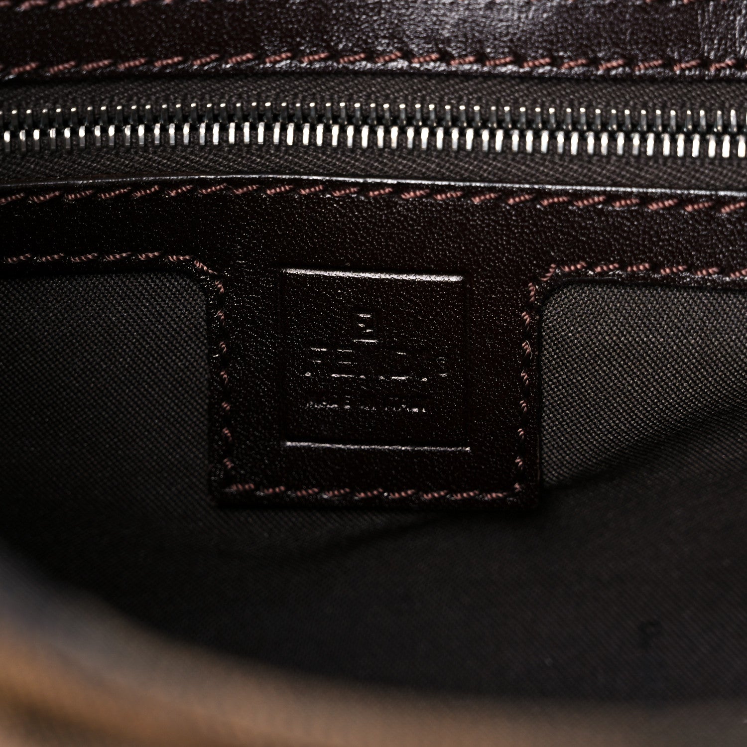 Fendi Zucca Shoulder Bag Brown 9 of 11