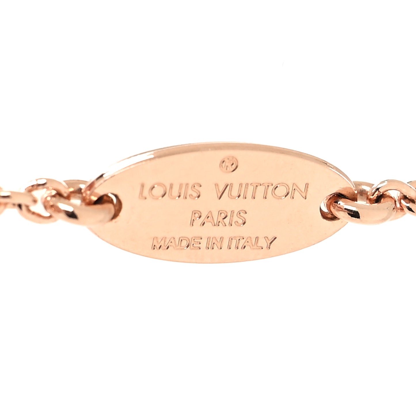 Essential V Necklace Rose Gold
