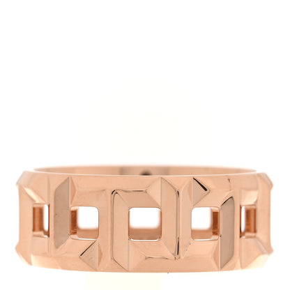 Tiffany 18K Rose Gold T True Wide Ring 57 8 4 of 4