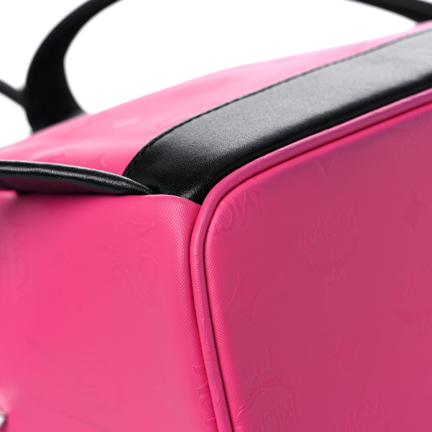 MCM Odeon Studded Small Backpack Beetroot Pink 13 of 20