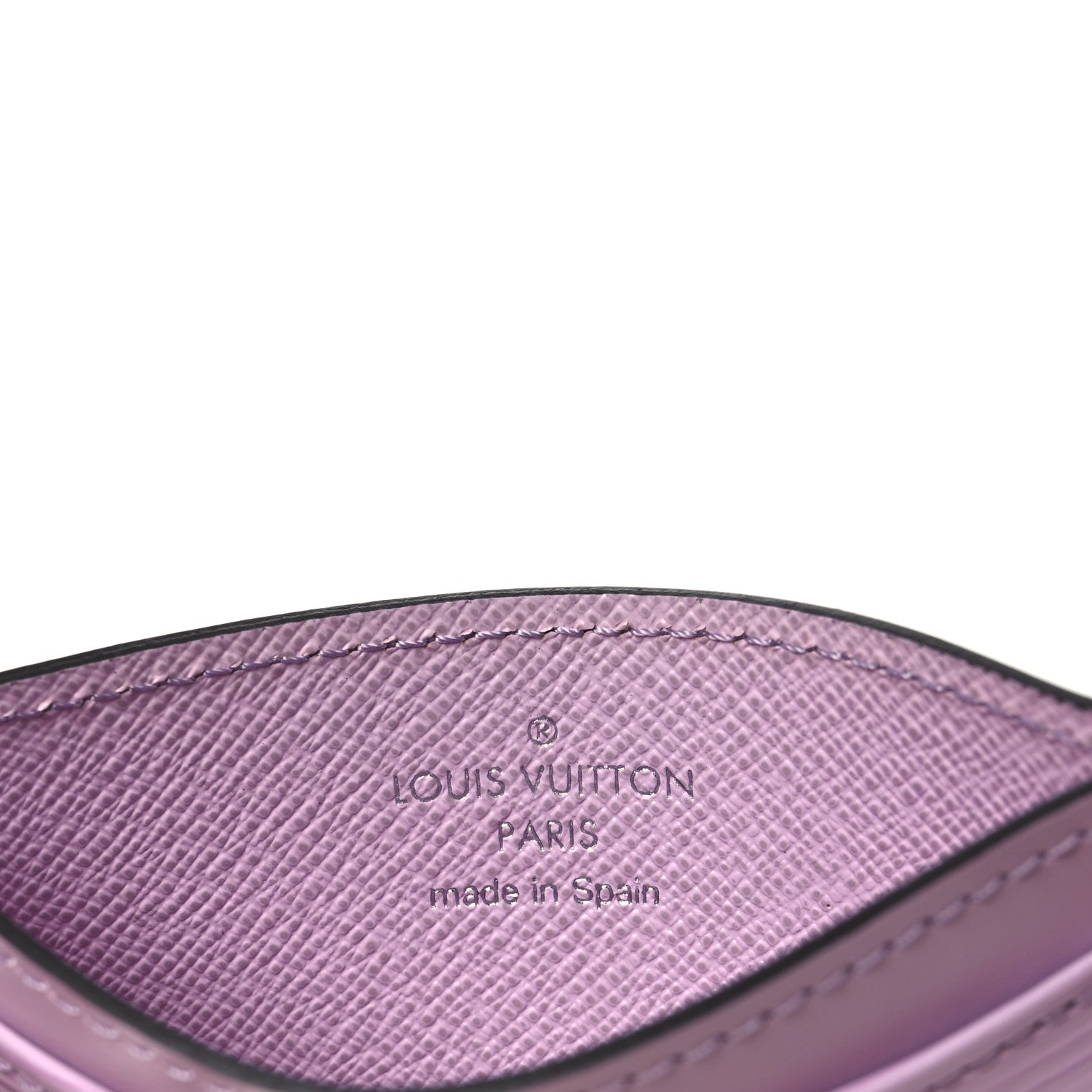 Louis Vuitton Epi Card Holder Lilac 6 of 6
