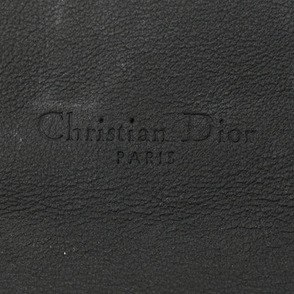 Christian Dior Ultra Matte Calfskin Saddle Chain Wallet Pouch Black 9 of 12