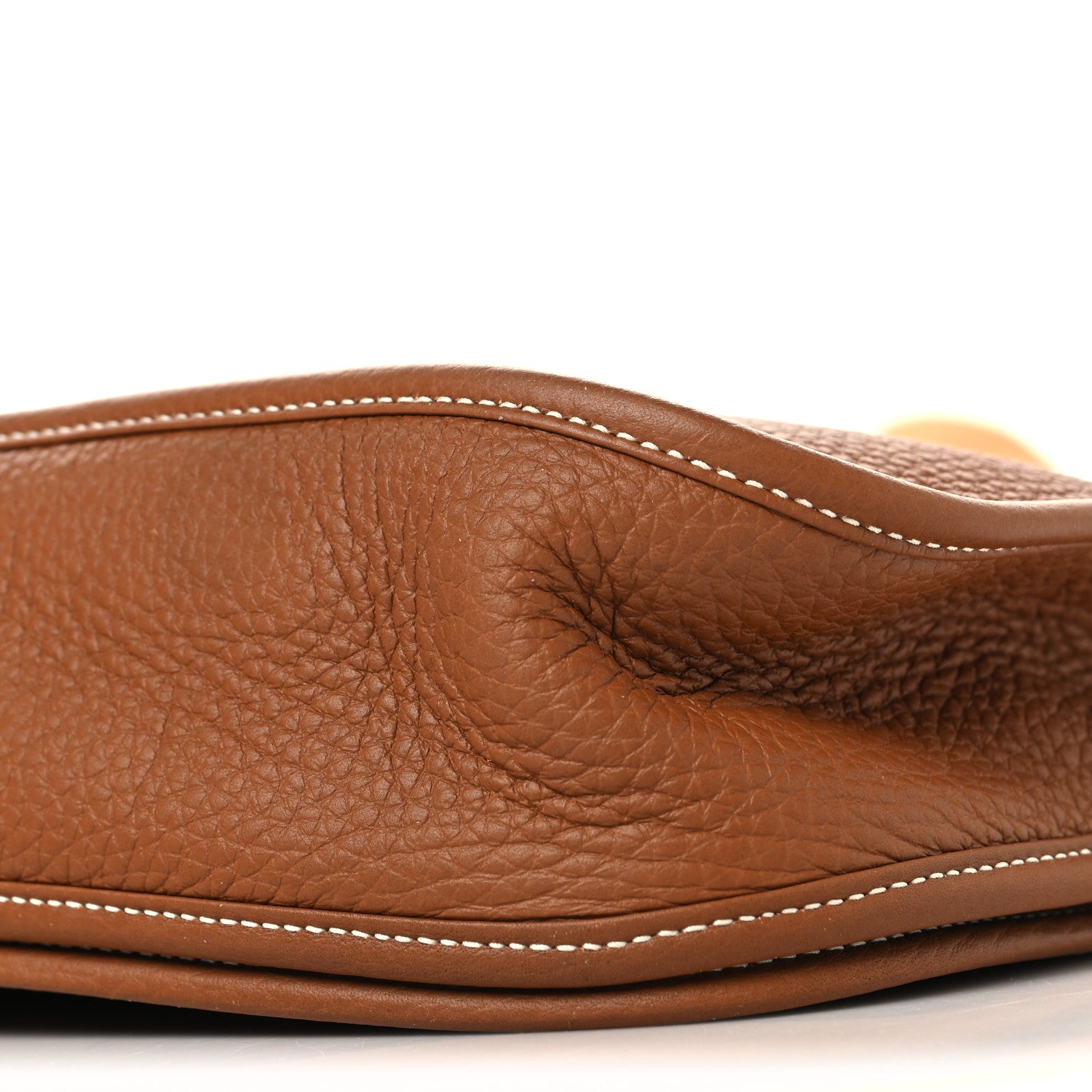 Hermes Taurillon Clemence Evelyne III PM Gold 9 of 10