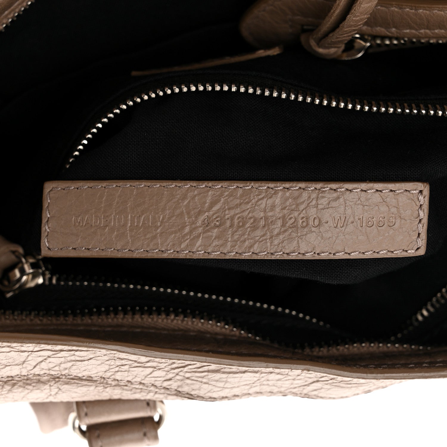 Balenciaga Agneau Classic Silver Hardware S City Dark Mink Grey 8 of 11