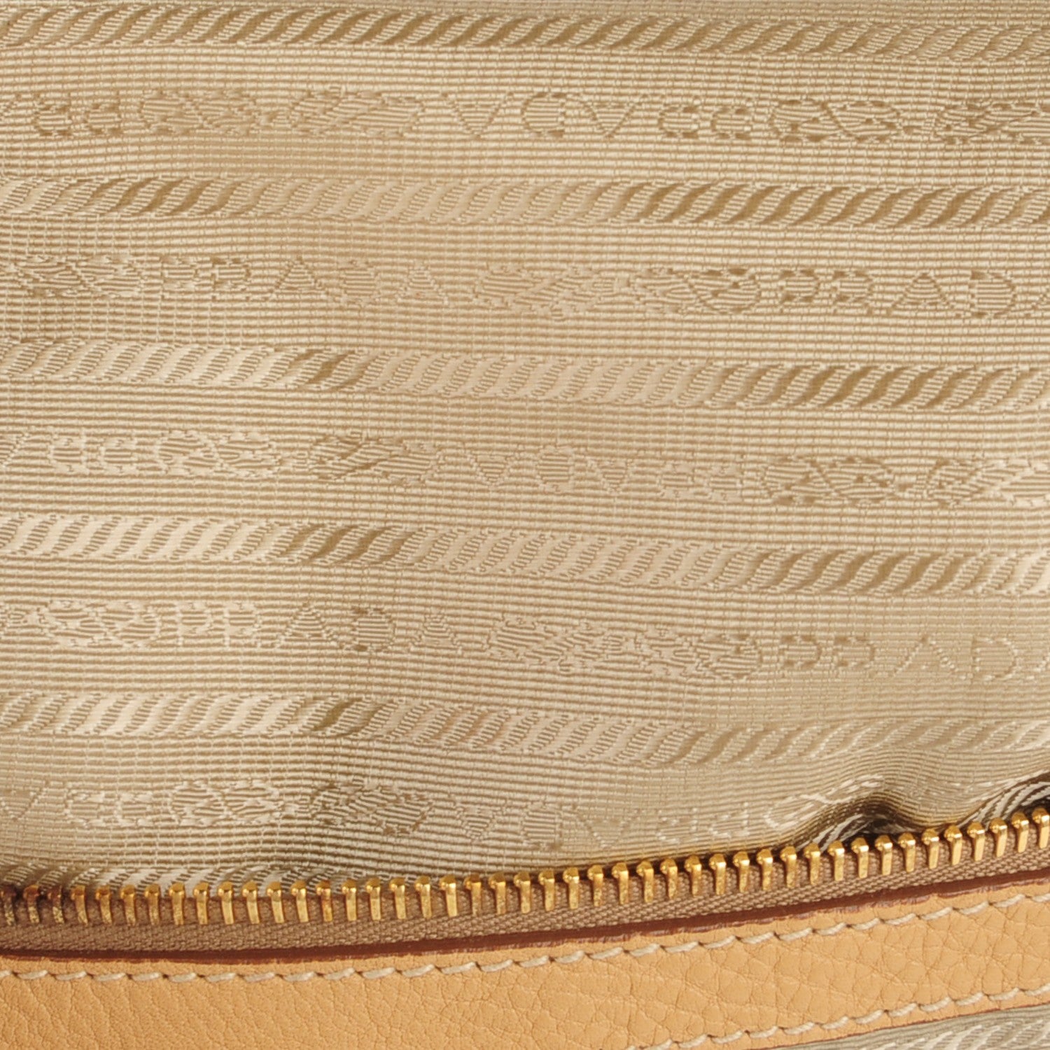 Prada Vitello Daino Shoulder Bag Sabbia 7 of 12