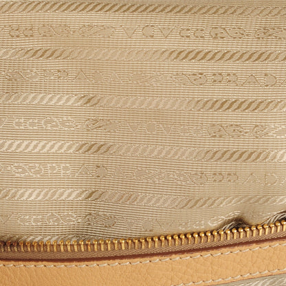 Prada Vitello Daino Shoulder Bag Sabbia 7 of 12