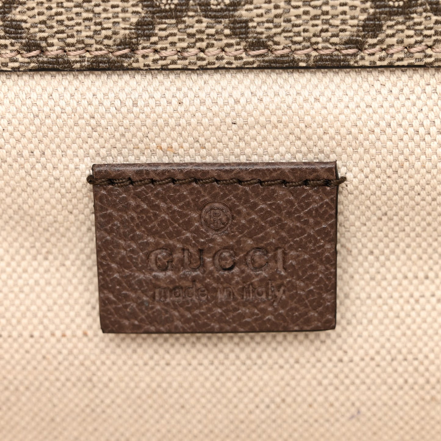GG Supreme Monogram Web Small Neo Vintage Double Flap Messenger Bag Beige New Acero