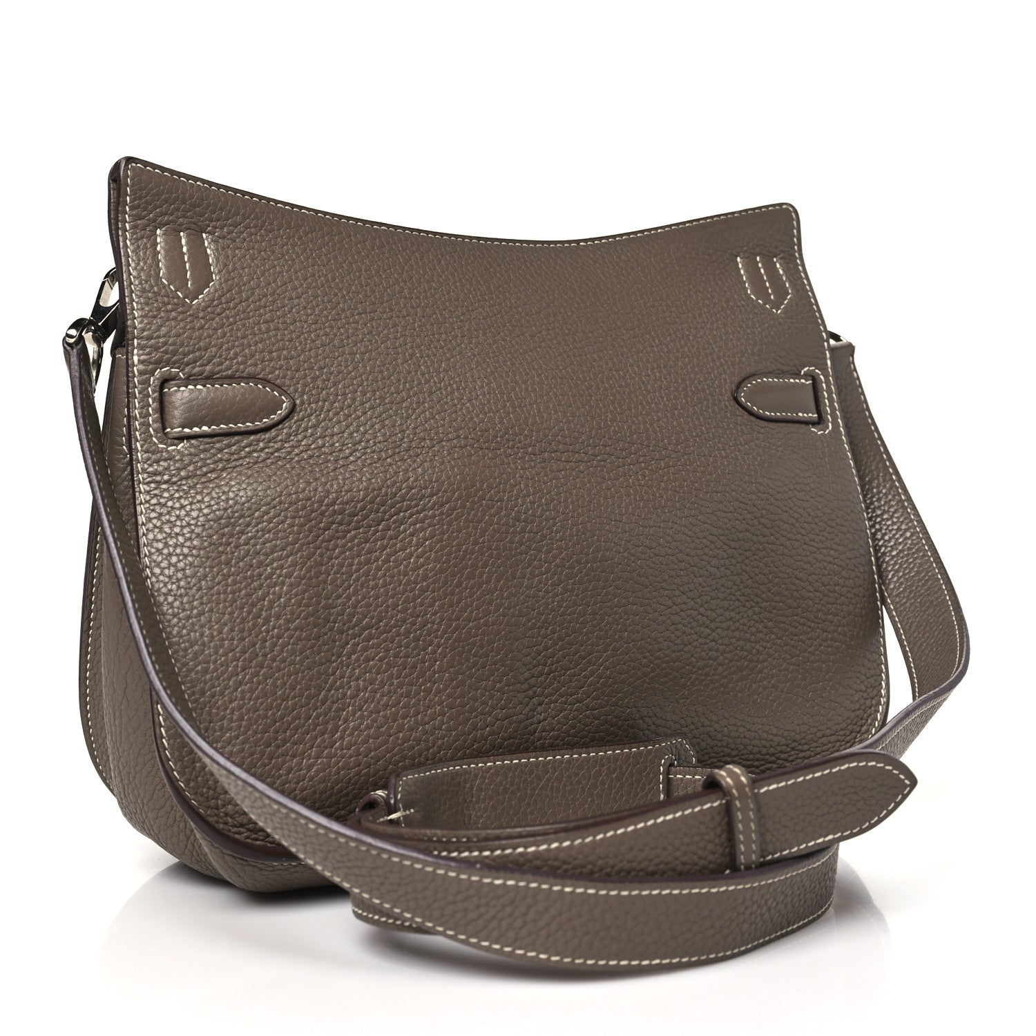Hermes Taurillon Clemence Jypsiere 28 Etoupe 3 of 11