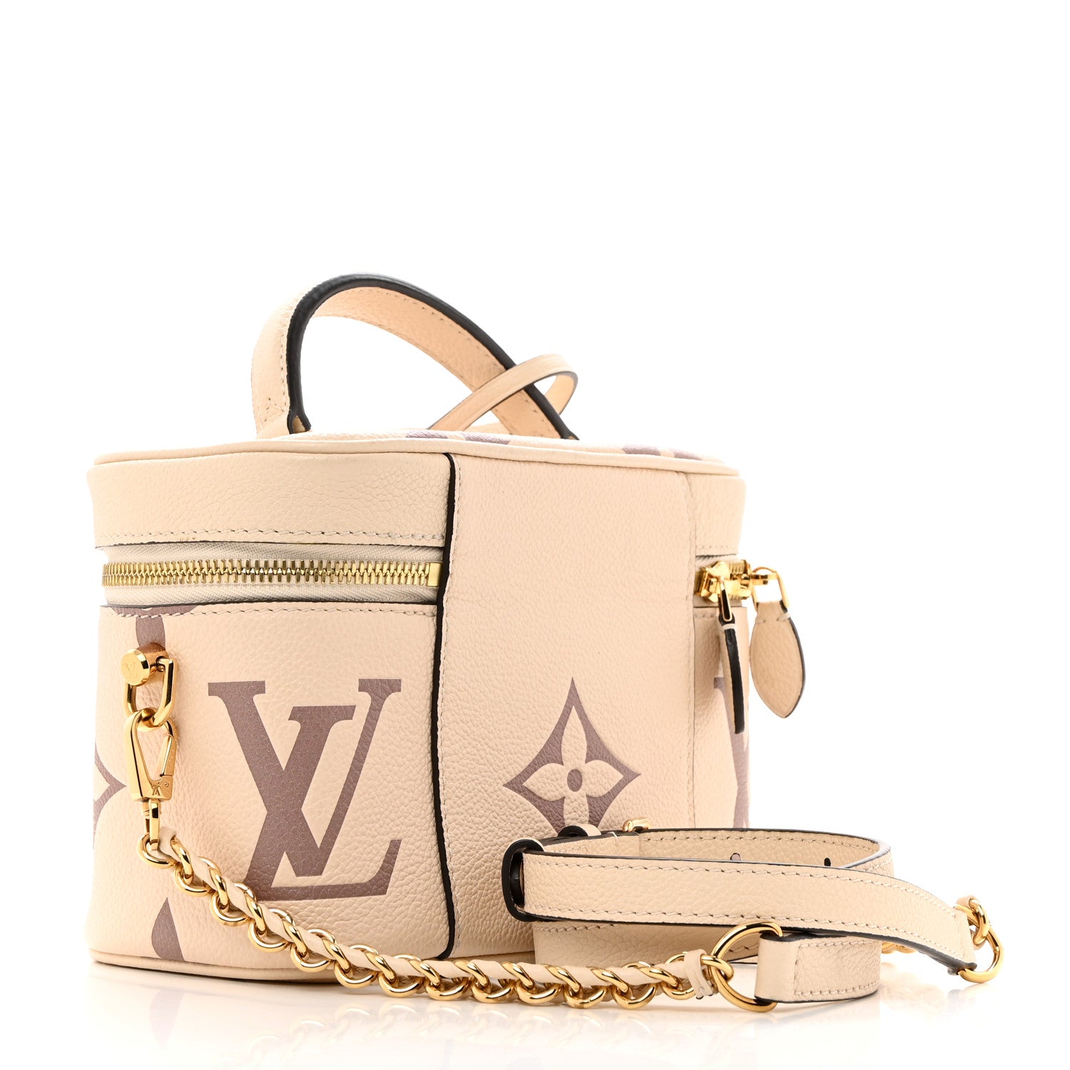 Louis Vuitton Empreinte Monogram Giant Vanity PM Creme Bois de Rose 2 of 9