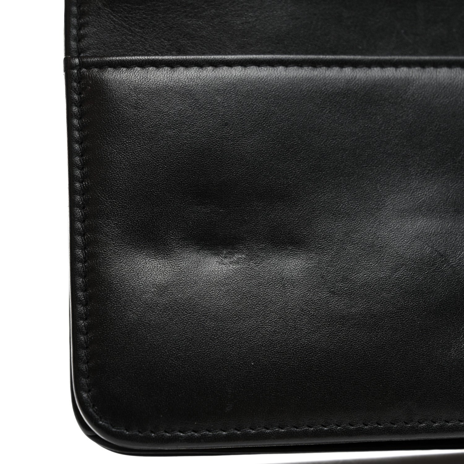 Chanel Calfskin Chain 20s Signe Wallet on Chain WOC Black 12 of 12