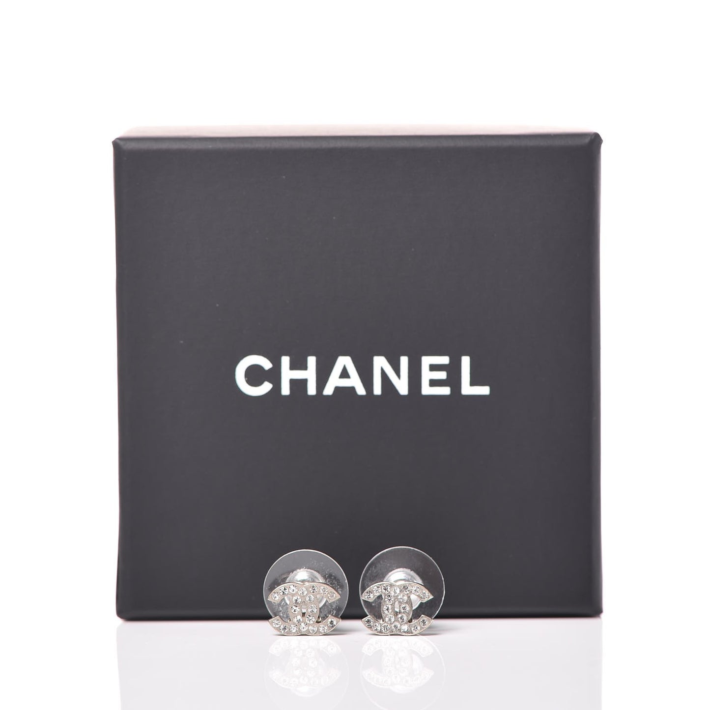 Crystal Mini Timeless CC Earrings