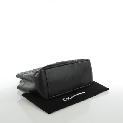 Chanel Caviar Quilted Grand Shopping Tote GST Black 4 of 7